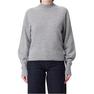 Twinset, Dames, Truien, Grijs, Maat: S Wol,