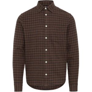 Casual Friday, Heren, Overhemden, Bruin, Maat: 3XL