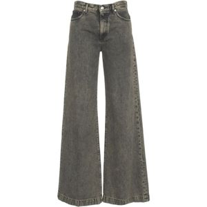 Nine In The Morning, Dames, Jeans, Grijs, Maat: W28 Katoen,