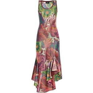 Etro, Dames, Jurken, Veelkleurig, Maat: L Leer,
