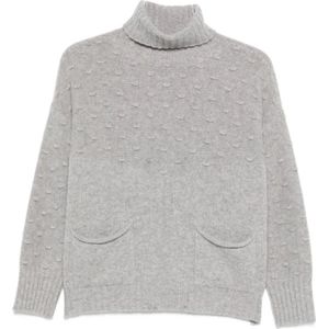 Tabaroni Cashmere, Dames, Truien, Grijs, Maat: M Kasjmier,