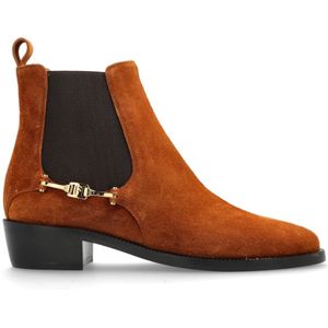 Ferragamo, Dames, Schoenen, Bruin, Maat: 36 EU Suède,