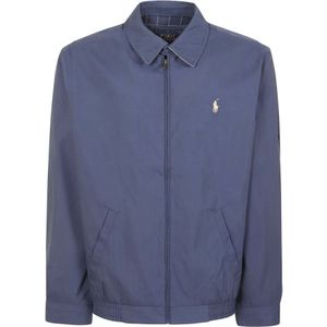 Ralph Lauren, Heren, Jassen, Blauw, Maat: S Poliester,