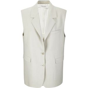 Golden Goose, Dames, Jassen, Grijs, Maat: M Katoen,