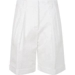 Aspesi, Dames, Korte broeken, Wit, Maat: 2XS