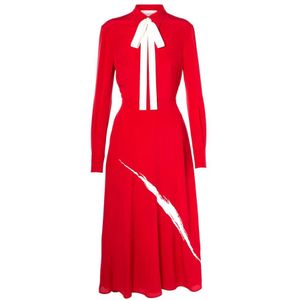 Valentino Garavani, Dames, Jurken, Rood, Maat: XL