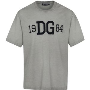 Dolce & Gabbana, Heren, Tops, Grijs, Maat: XL