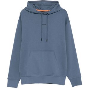 Hugo, Heren, Sweatshirts & Hoodies, Blauw, Maat: XL