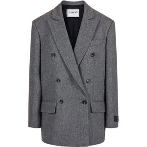 Iceberg, Dames, Jassen, Grijs, Maat: XS Katoen,