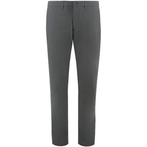 Hugo, Heren, Broeken, Grijs, Maat: XL Leer,