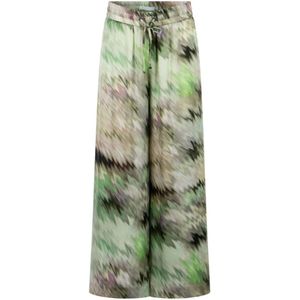 Raffaello Rossi, Dames, Broeken, Veelkleurig, Maat: XL Viscose,