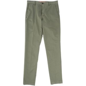 White Sand, Heren, Broeken, Groen, Maat: L Katoen,