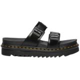 Dr. Martens Myles Sandalen - Zwart - Leer - Met Verstelbare Bandjes