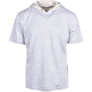 Eleventy, Heren, Tops, Grijs, Maat: 2XL Katoen,