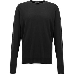 John Smedley, Heren, Truien, Zwart, Maat: 2XL Wol,
