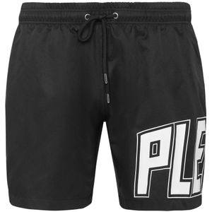 Philipp Plein, Heren, Badkleding, Zwart, Maat: XL Poliester,