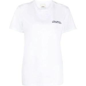 Isabel Marant, Dames, Tops, Wit, Maat: XS Katoen,
