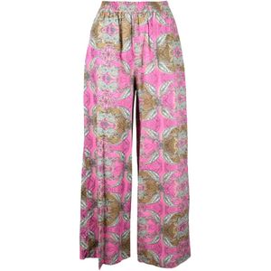 Snobby Sheep, Dames, Broeken, Veelkleurig, Maat: L Katoen,