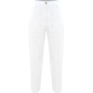 Kocca, Dames, Broeken, Wit, Maat: L