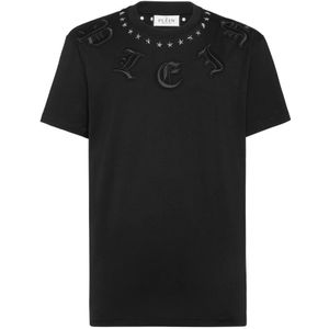 Philipp Plein, Heren, Tops, Zwart, Maat: XS