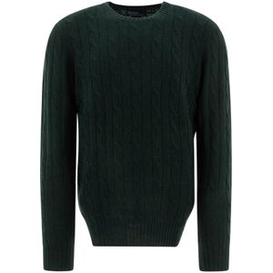 Polo Ralph Lauren, Heren, Truien, Groen, Maat: L Kasjmier,