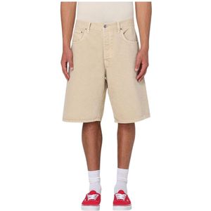 Sunflower, Heren, Korte broeken, Beige, Maat: W33 Denim,