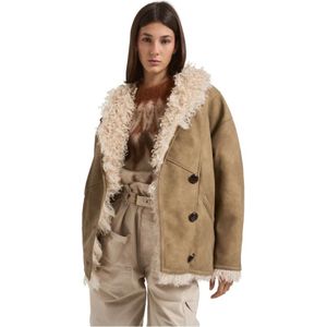 Marant étoile, Dames, Jassen, Bruin, Maat: XS Poliester,