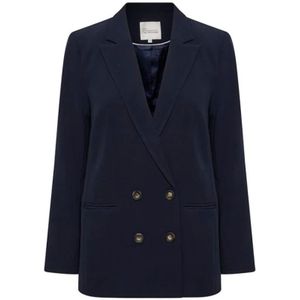 My Essential Wardrobe, Dames, Jassen, Blauw, Maat: XS Wol,