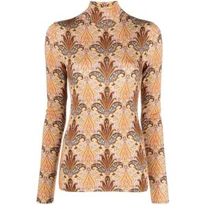 Etro, Dames, Truien, Veelkleurig, Maat: S Viscose,