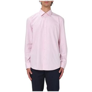 Hugo, Heren, Overhemden, Roze, Maat: 3XL Katoen,