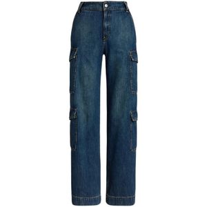 Ralph Lauren, Dames, Jeans, Blauw, Maat: L