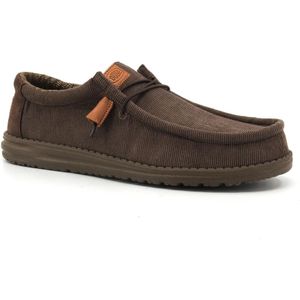 Hey Dude, Dames, Schoenen, Bruin, Maat: 44 EU Corduroy,