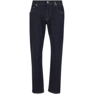 Dolce & Gabbana, Heren, Jeans, Blauw, Maat: S Denim,