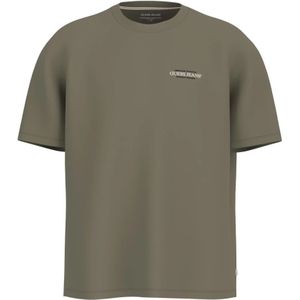 Guess, Heren, Tops, Groen, Maat: L Katoen,