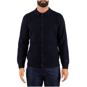 Saint Barth, Heren, Truien, Blauw, Maat: S