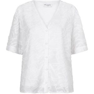 Lofty Manner, Dames, Blouses & Shirts, Wit, Maat: XL