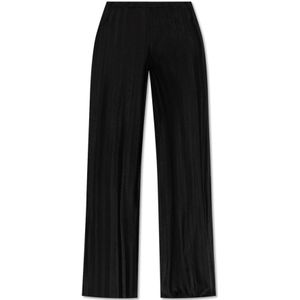 Tom Ford, Dames, Broeken, Zwart, Maat: S Viscose,