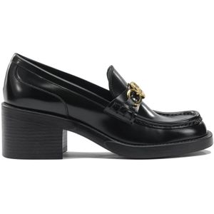 Chloé, Dames, Schoenen, Zwart, Maat: 38 1/2 EU Leer,