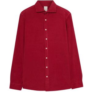 Brooks Brothers, Heren, Overhemden, Rood, Maat: S Katoen,