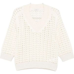 Peserico, Dames, Truien, Beige, Maat: S Wol,