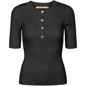 RUE de Femme, Dames, Truien, Zwart, Maat: XS