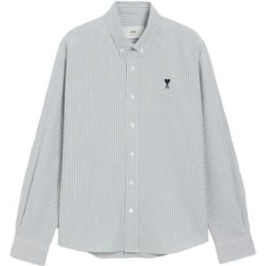 Ami Paris, Heren, Overhemden, Veelkleurig, Maat: XL Katoen,