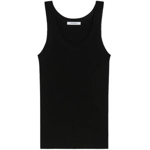 Max Mara, Dames, Tops, Zwart, Maat: S