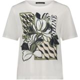 Betty Barclay - Shirt - Crème - Donkerblauw - Pastelgroen - Wit