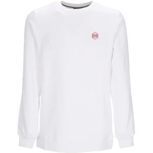 Dolly Noire, Heren, Sweatshirts & Hoodies, Wit, Maat: S Katoen,