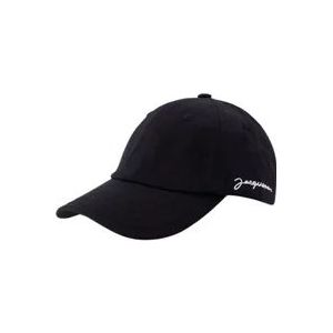 Jacquemus Le Casquette Baseballpet , Black , Dames , Maat: 56 CM