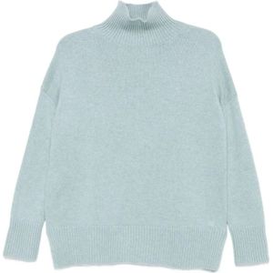 Kujten, Dames, Truien, Blauw, Maat: M Wol,