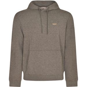 Woolrich, Heren, Sweatshirts & Hoodies, Beige, Maat: XL Wol,