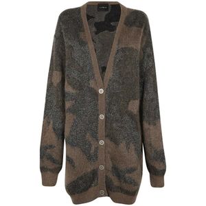 John Richmond, Dames, Truien, Veelkleurig, Maat: XS Wol,