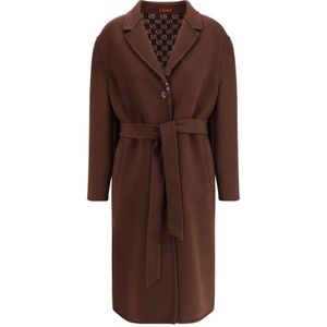 Gucci, Dames, Mantels, Bruin, Maat: XS Zijde,